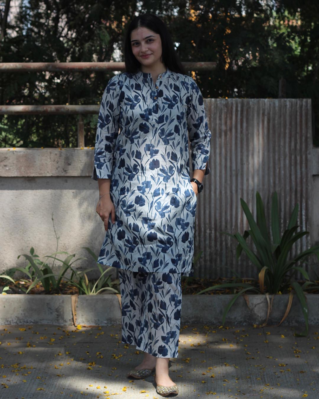 Petal pure cotton kurta set - Set of 2