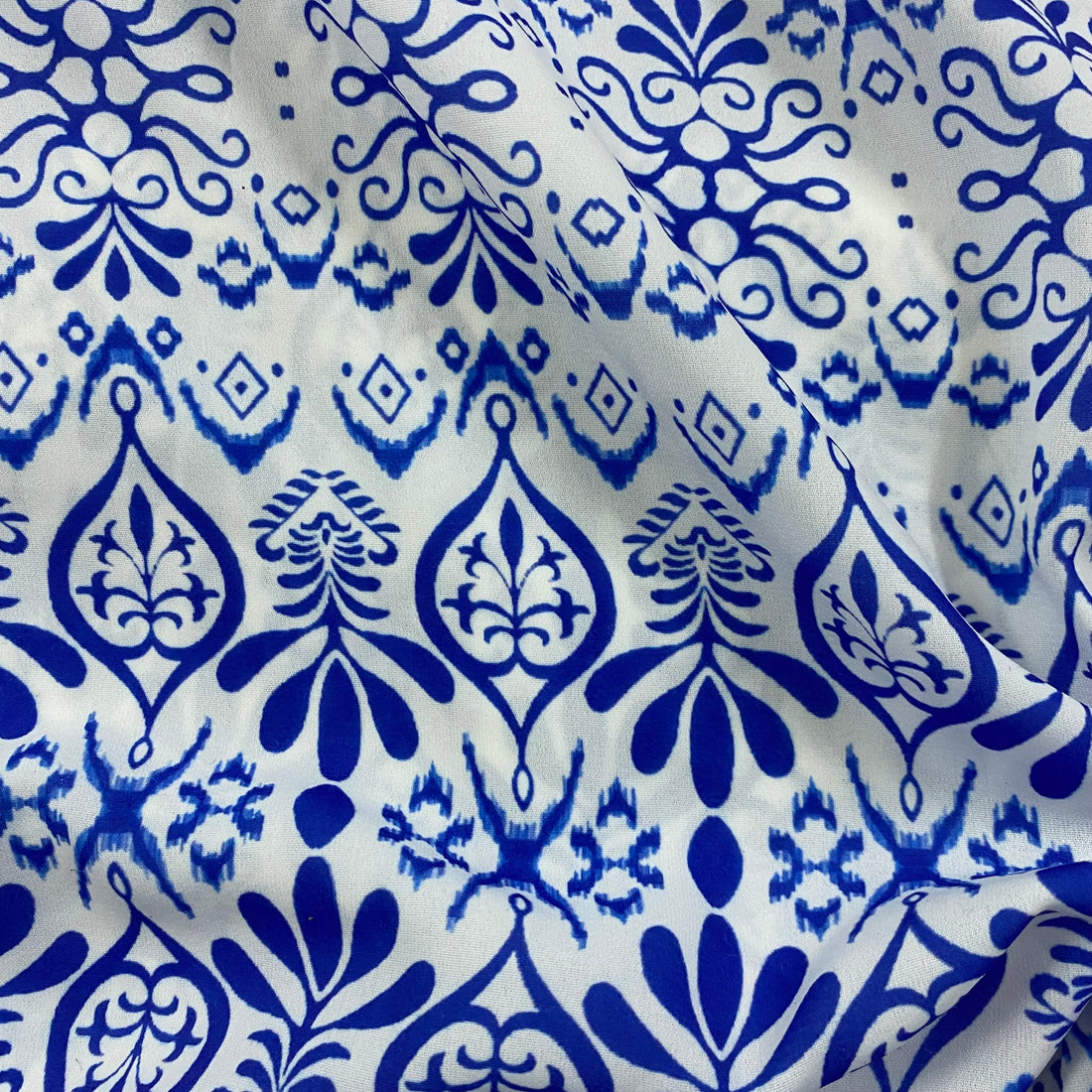 Zara abstract print on crepe fabric per meter