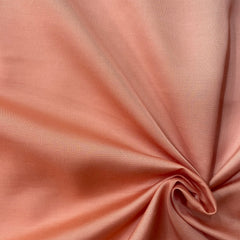 English color peach shade modal satin fabric - 44 width per meter price