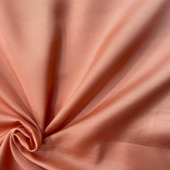 English color peach shade modal satin fabric - 44 width per meter price