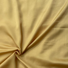 Dull mustard shade modal satin fabric - 44 width per meter price