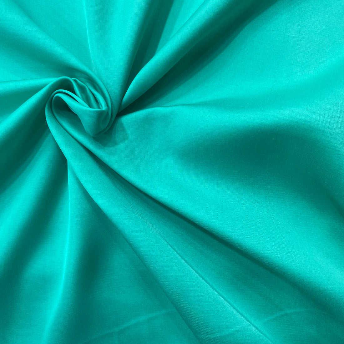 Neon blue modal satin fabric - 44 width per meter price