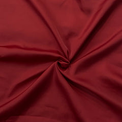 Dark maroon shade modal satin fabric- 44 width per meter price