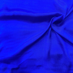 Royal blue pure chinon fabric - 44 width per meter price
