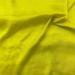 Close-up of Lime Green Chinon's texture, emphasizing its quality and softness_2