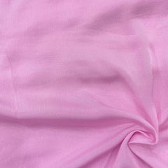 Barbie pink pure chinon fabric - 44 width per meter price