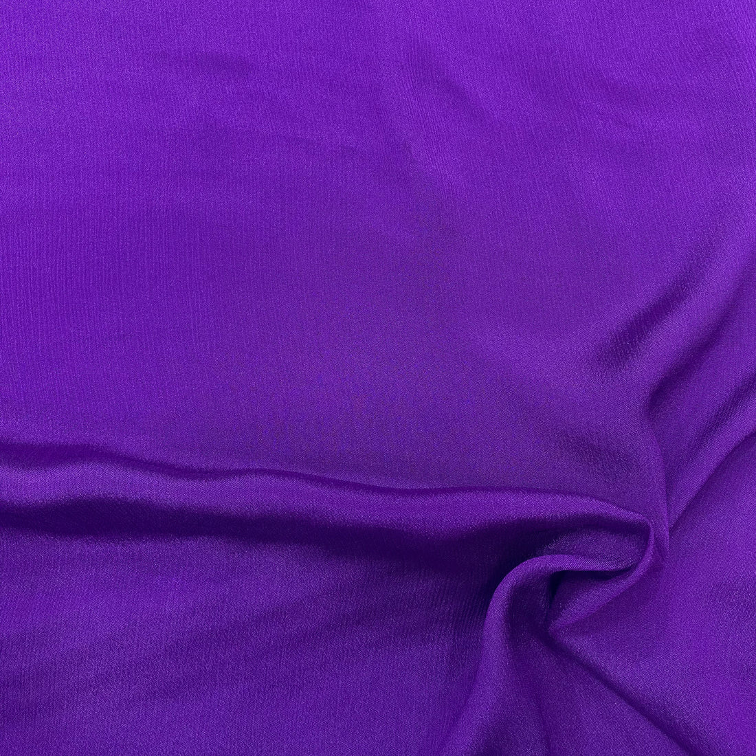 Deep purple pure chinon fabric - 44 width per meter price