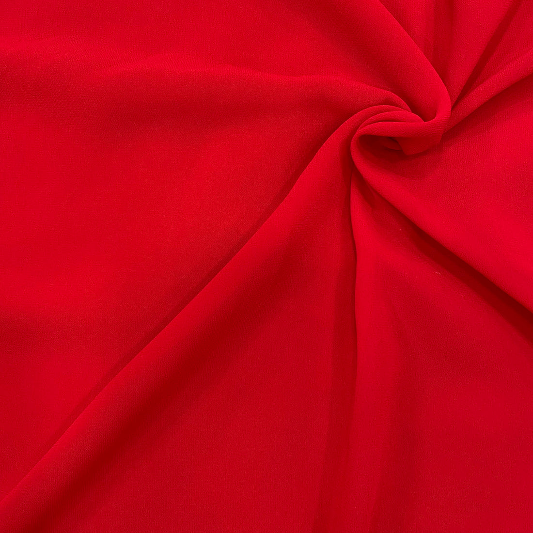 Premium Red Georgette Material Detail