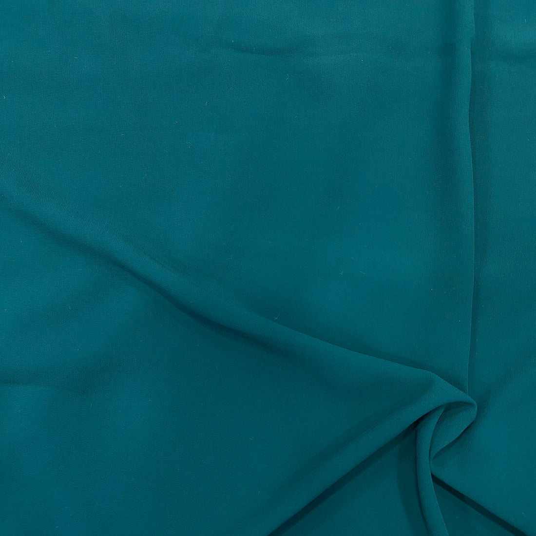 Green teal georgette fabric- 44 width per meter price