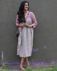 Best seller : Alia cut floral and abstract long dress